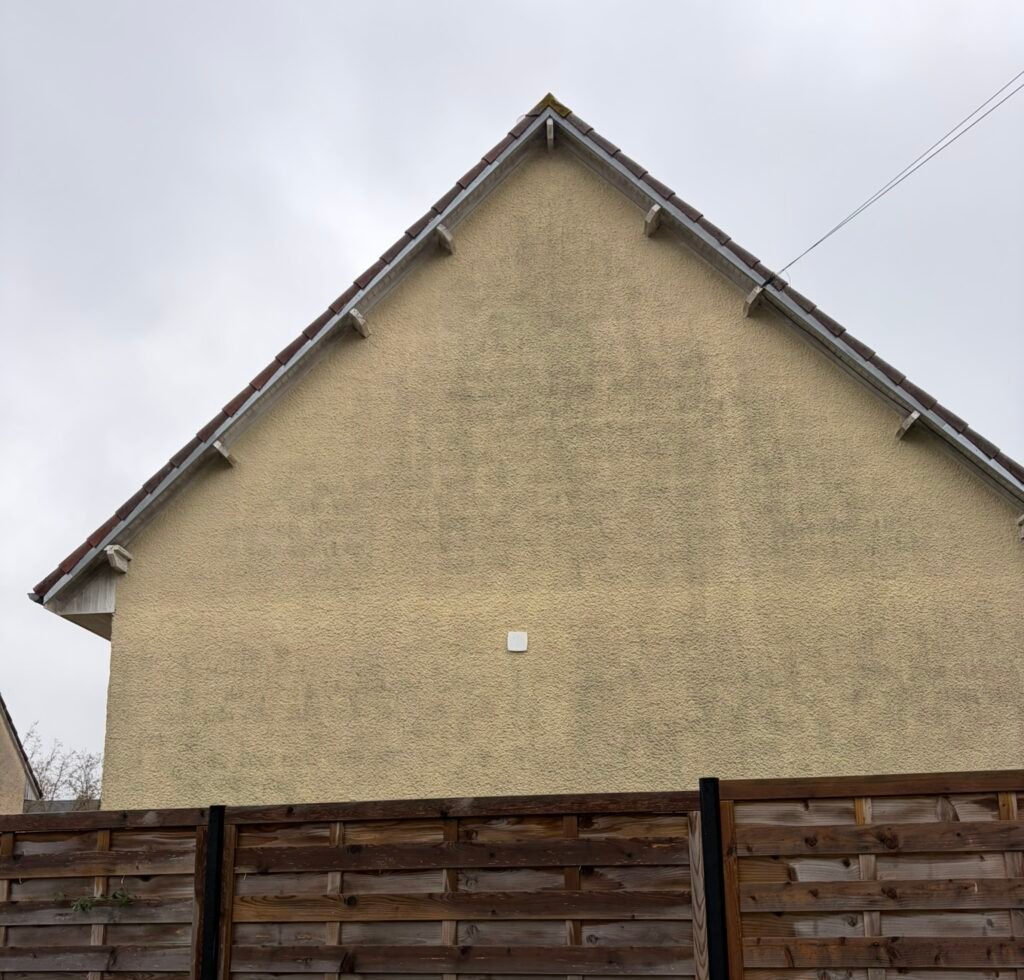 nettoyage Pollution sur façade