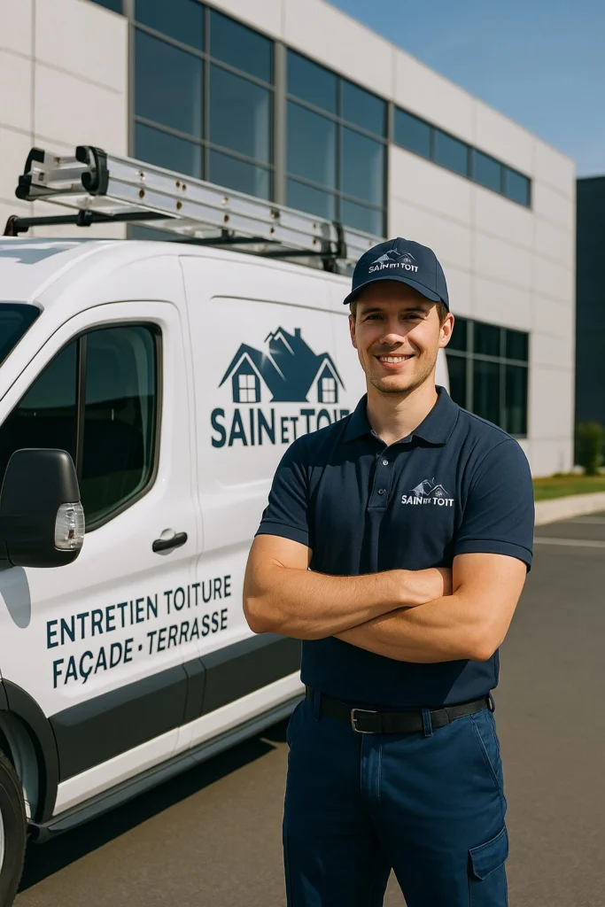 Entretien toiture professionnel service complet pour entreprises