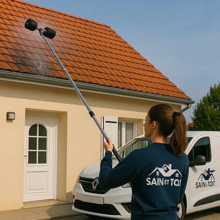 Nettoyage toiture à Yvré-l'Évêque Offrez une nouvelle vie à votre toit