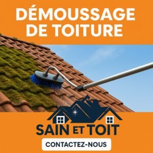 démoussage toiture Sain et Toit