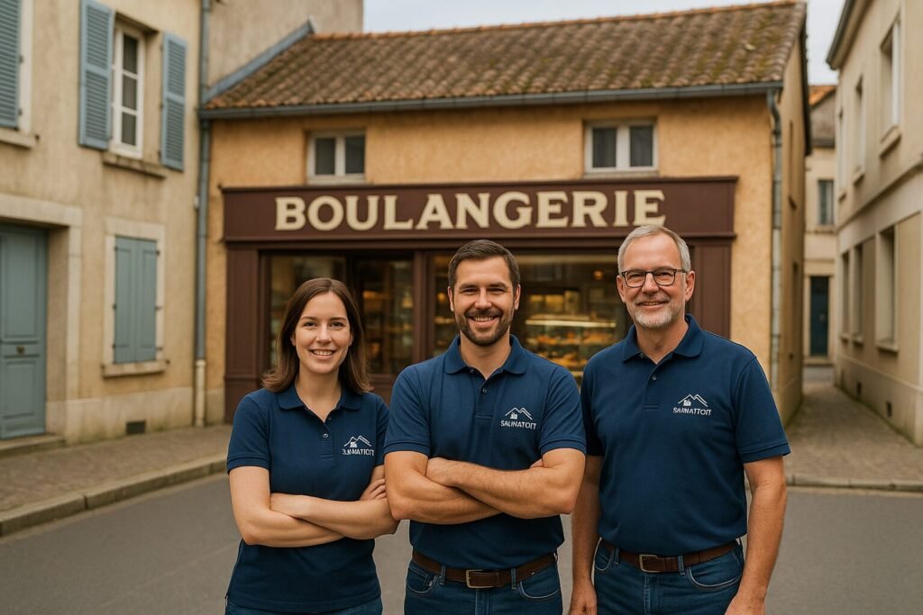 Démoussage Toit et Façade pour boulangerie