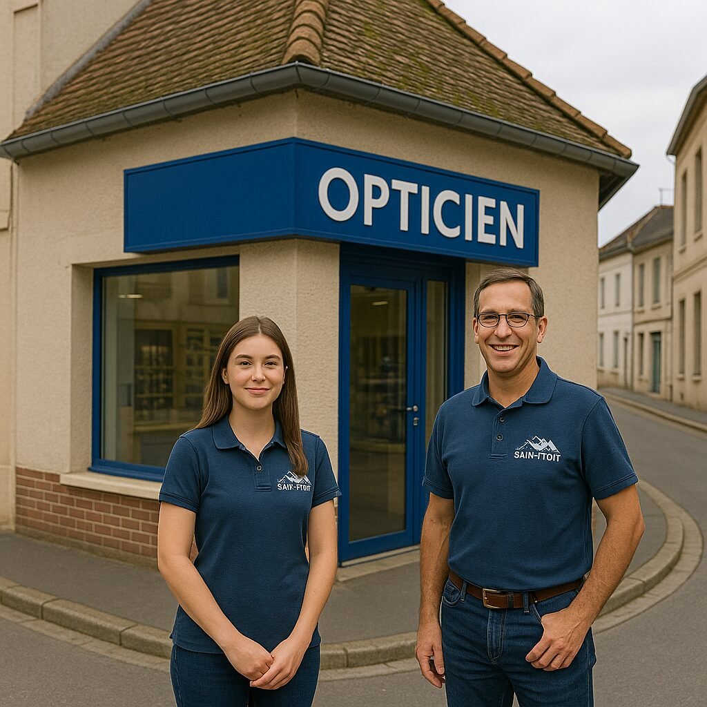 entrtien extérieur commerce opticien
