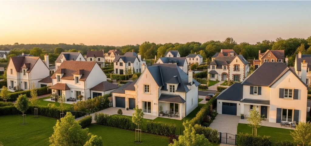 démoussage maison lotissement
