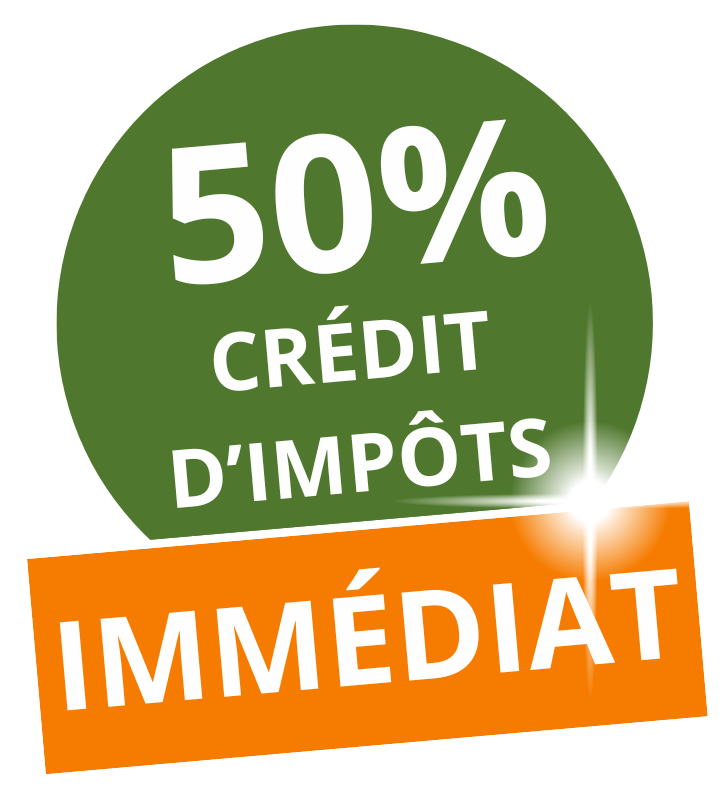 credit impot terrasse