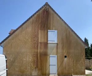 ma façade devient rouge après traitement