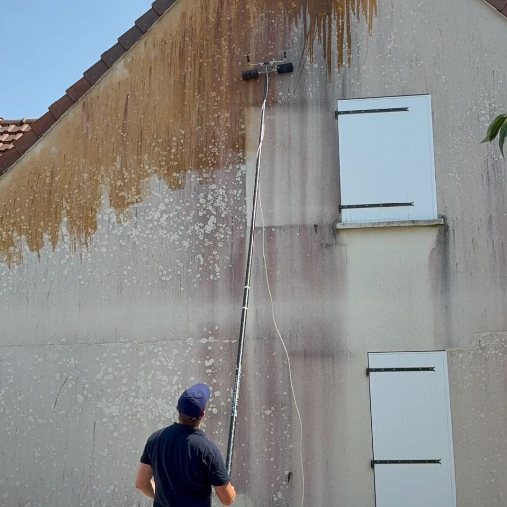 nettoyage façade sarthe