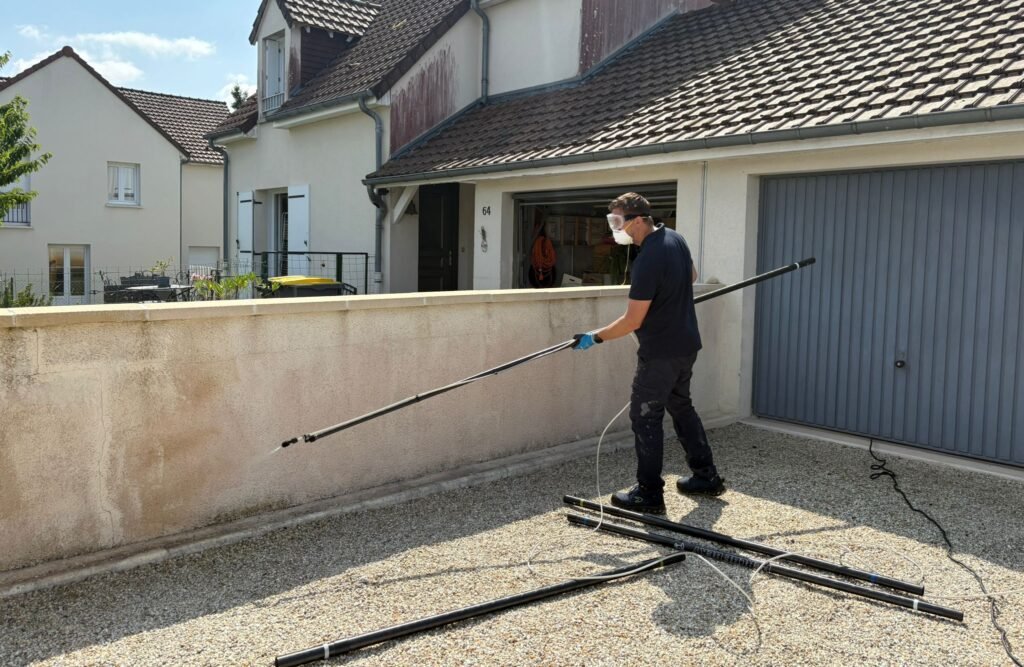 nettoyage mur Sain et Toit