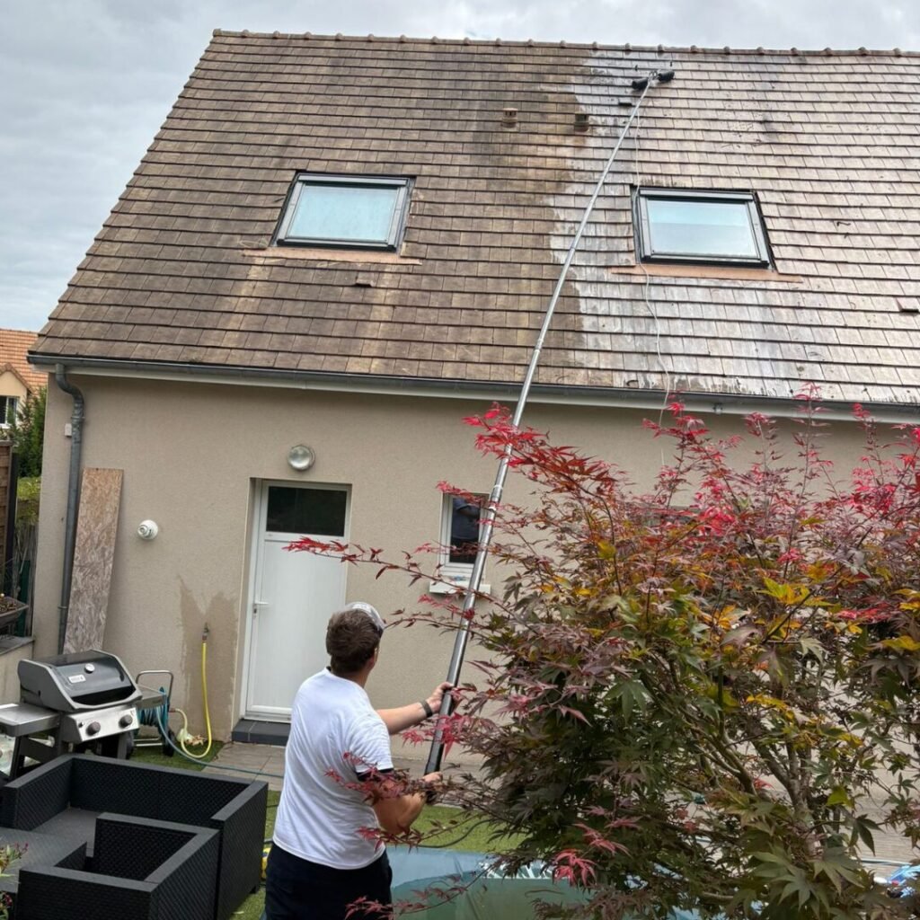 nettoyage toit maison