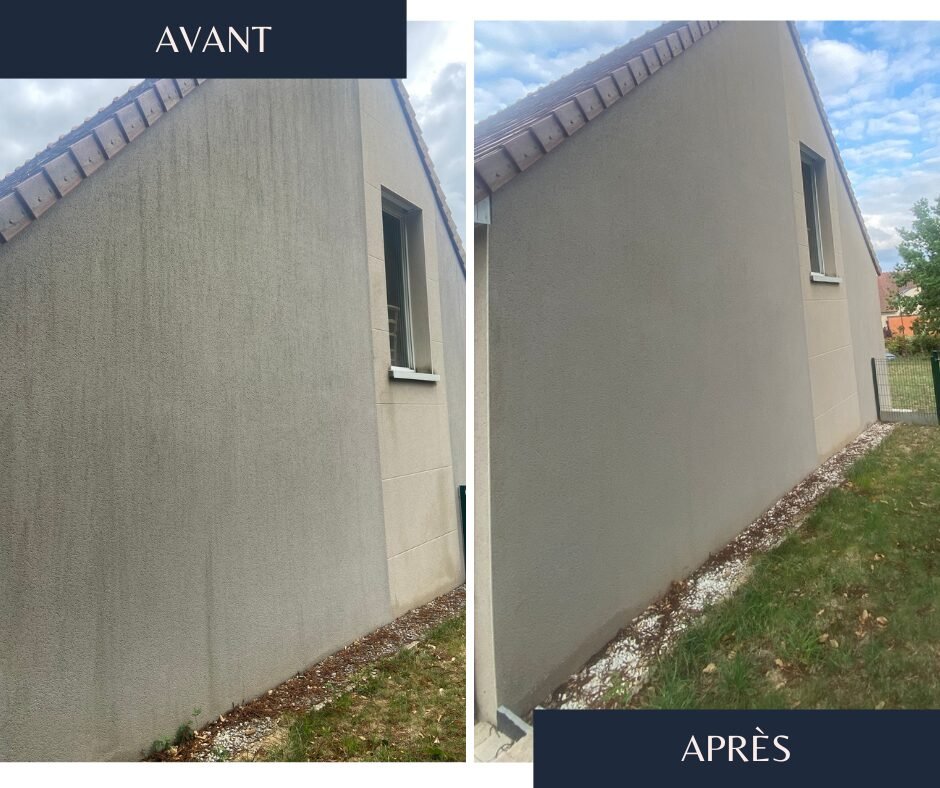 Nettoyage façade Le Mans