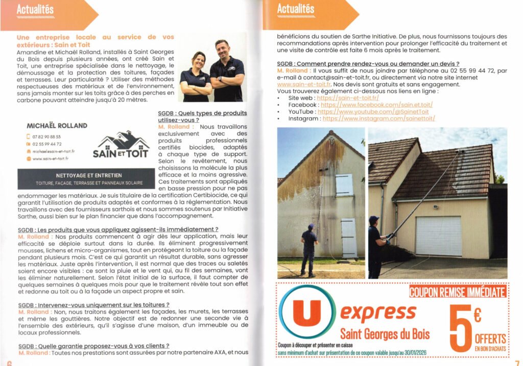 Interview Saint Georges du Bois