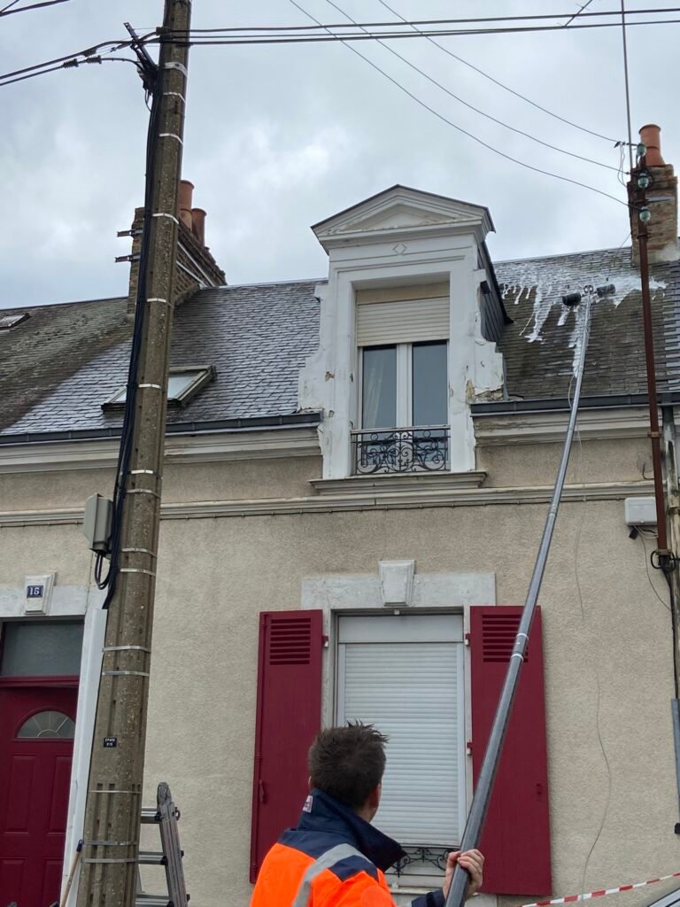 nettoyage d'une maison de ville en centre ville