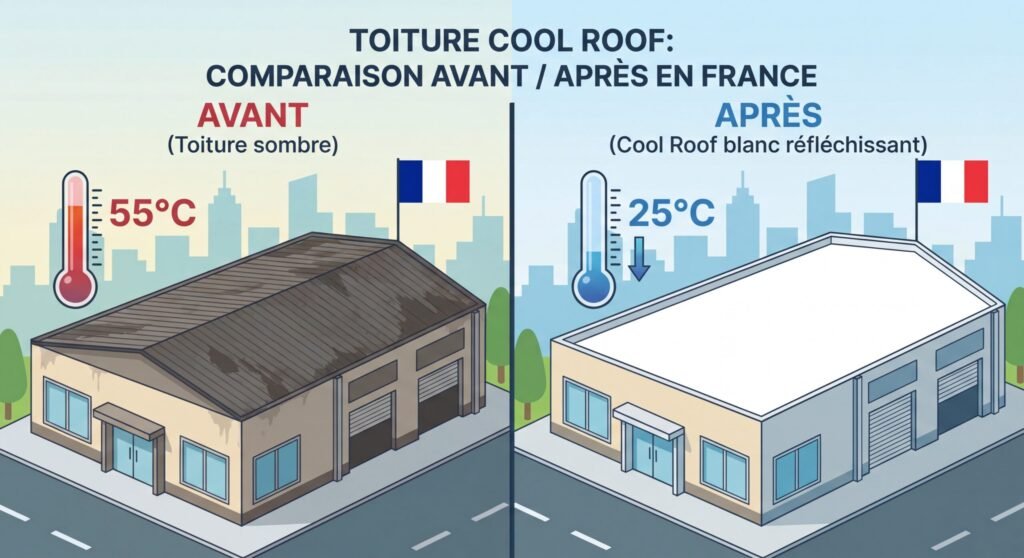 Cool Roof la toiture réfléchissante qui révolutionne le confort thermique et les économies d'énergie