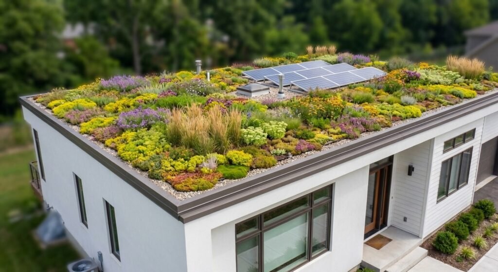 Toiture végétalisée