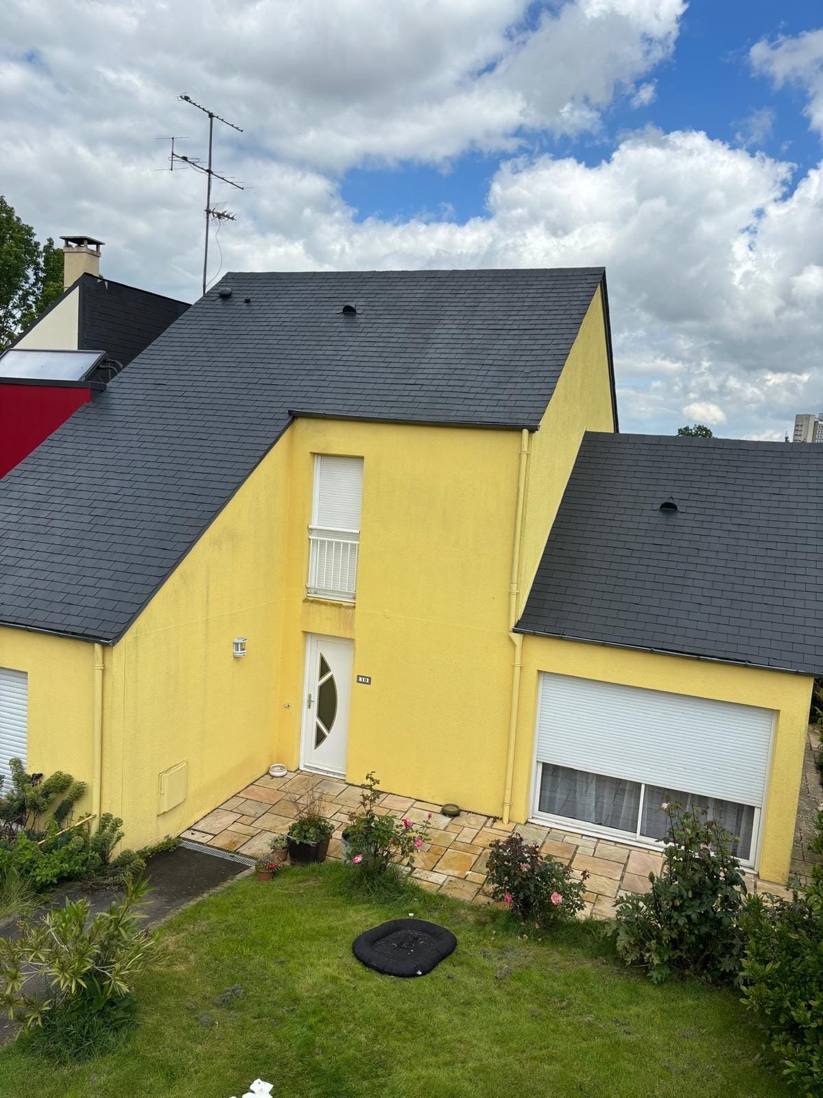 hydrofuge coloré après