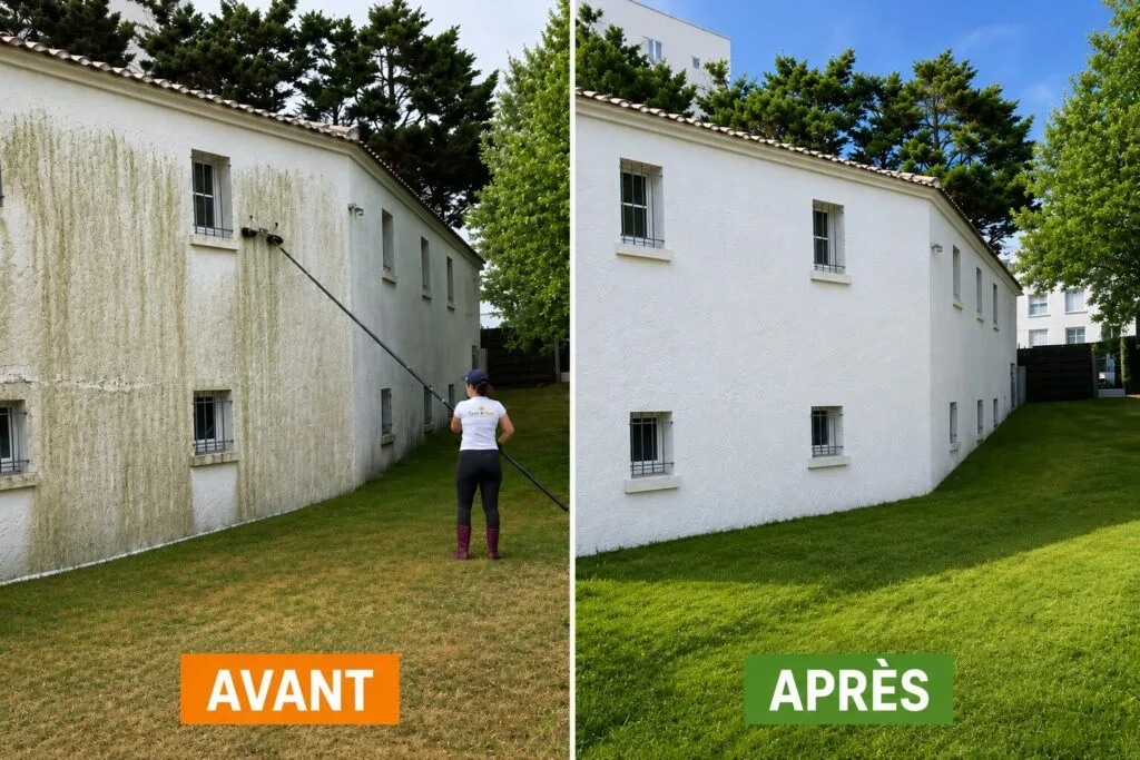 avant-apres-nettoyage-facade-sain-et-toit