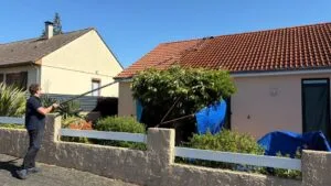 démoussage toiture