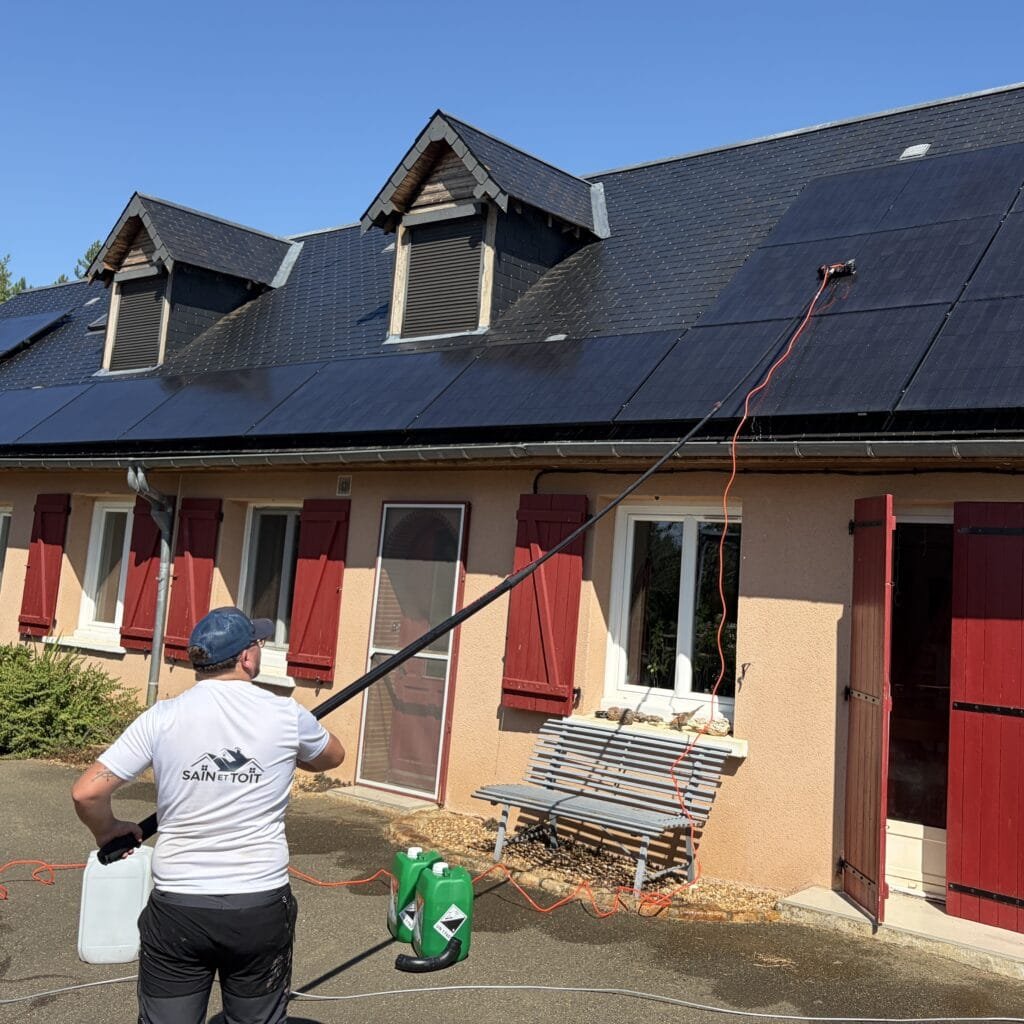 nettoyage panneau solaire