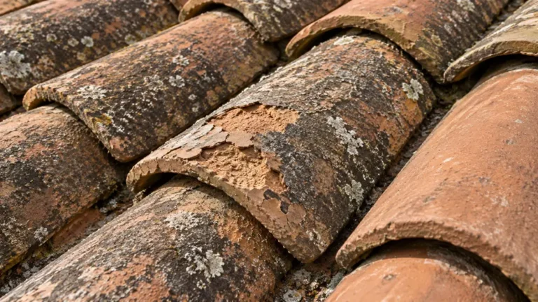 tuile-poreuse-degradee-sain-et-toit
